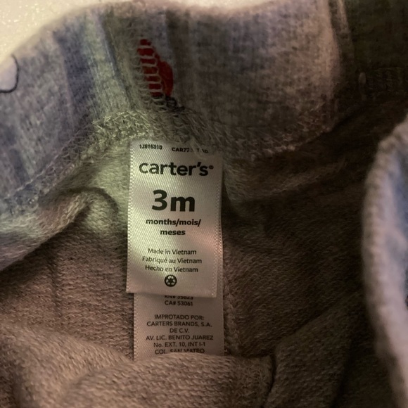 Baby Boys Bundle of 3 Pants 0-3mo - Picture 8 of 10